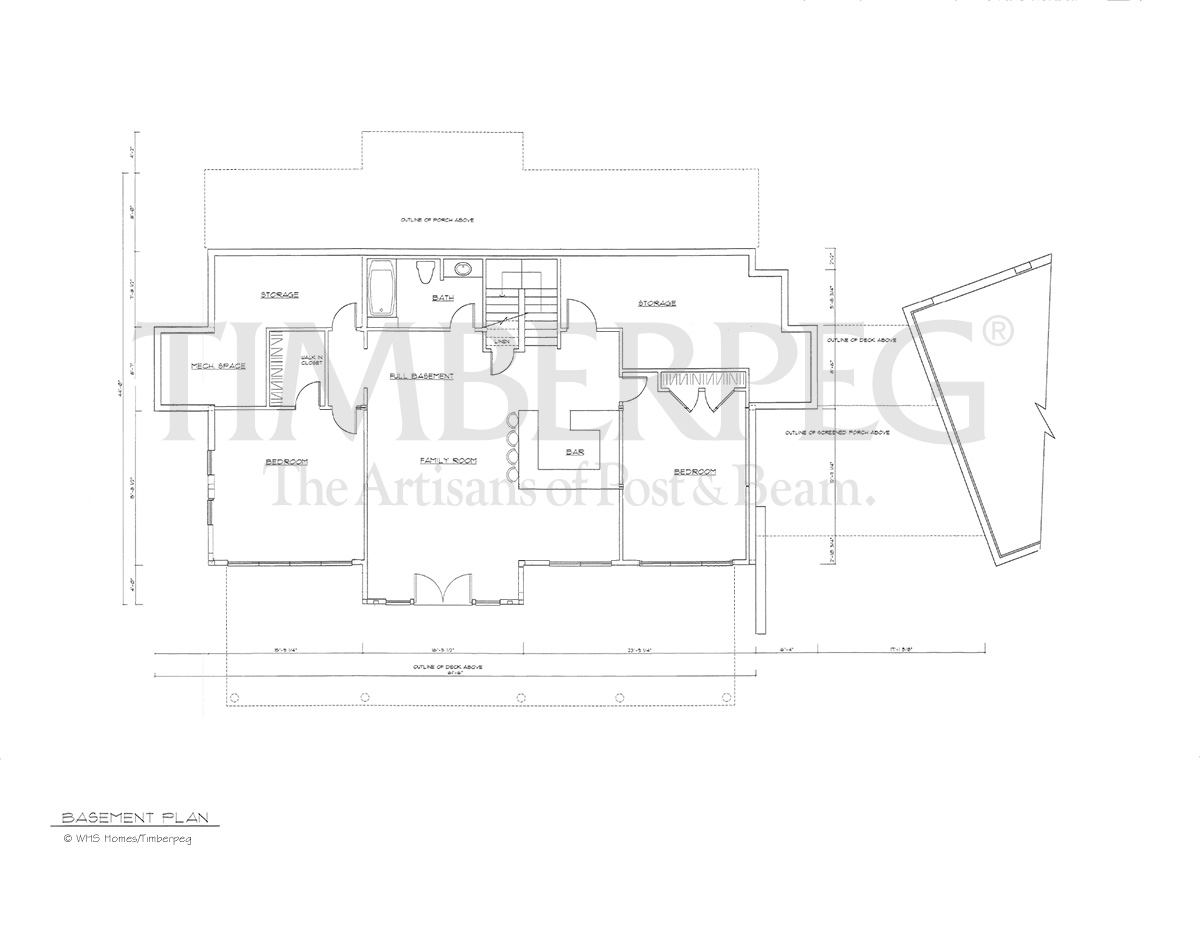 4921 Granby Basement Floor Plan