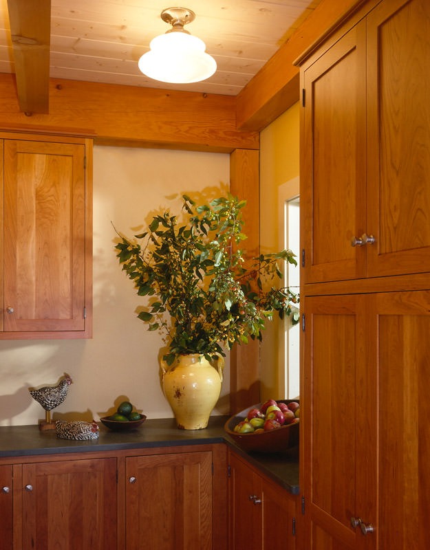 barn house pantry with window