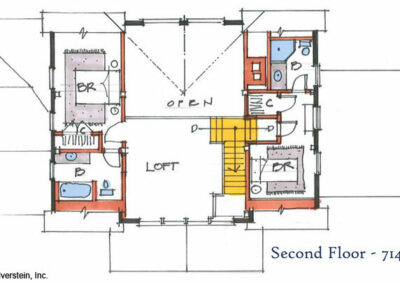 The Cobb Meadow (T00450)-Second Floor Plan