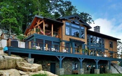 “Split Rock” A Candlewood Lake Timber Frame