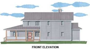 The Cherry Valley (5732)- Front Elevation