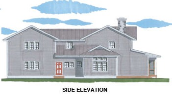 The Cherry Valley (5732)- Side Elevation