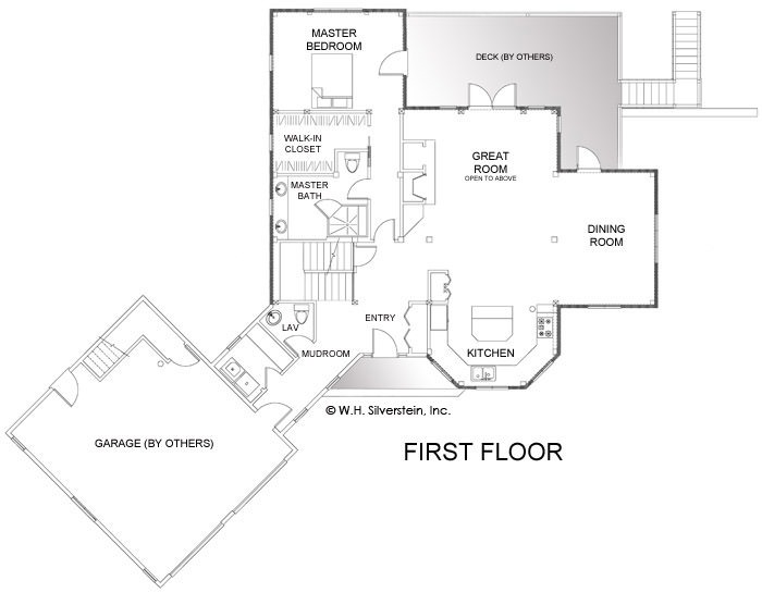 The Donner Lodge-First Floor Plan