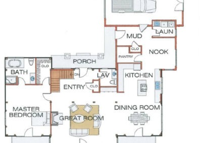 The Grand Lake (5609)- First Floor Plan