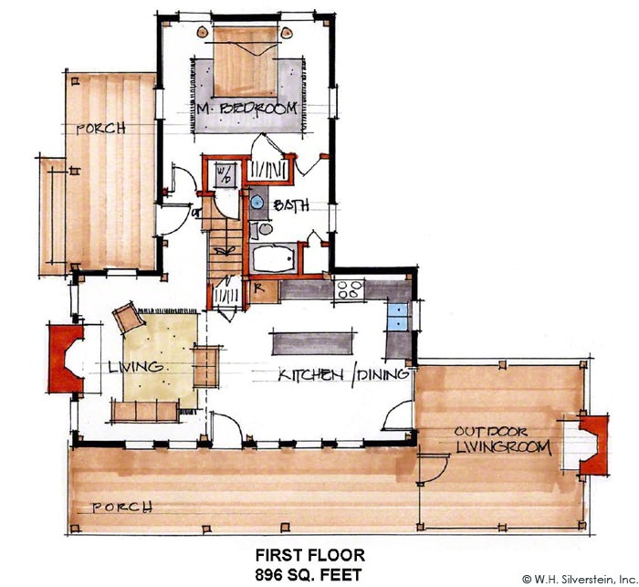 Keowee (T00414) First Floor Plan