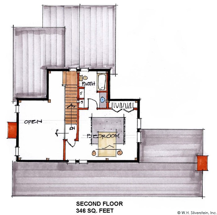 Keowee (T00414) Second Floor Plan