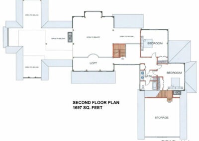 The Knoxville(#5729)-Second Floor Plan