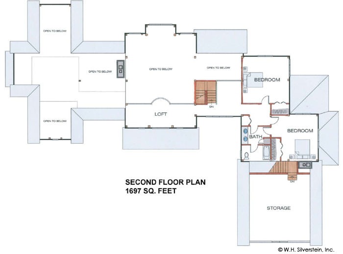 The Knoxville(#5729)-Second Floor Plan