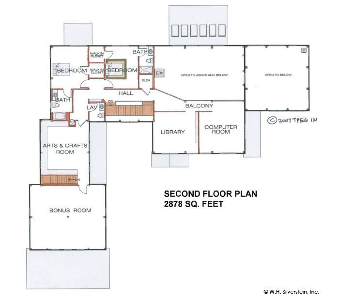 The Londonderry (#5328) - Second Floor Plan