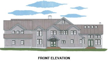 The Londonderry (#5328) - Front Elevation