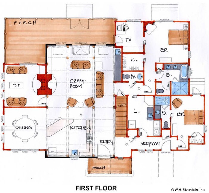 The Old Wildlife Club (T00333)-First Floor Plan