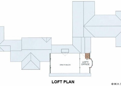 The Shelburne (6017)- Second Floor Plan