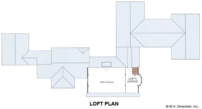The Shelburne (6017)- Second Floor Plan