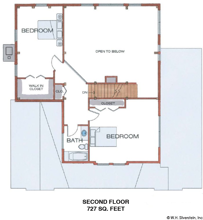 The Spencer (6106/ T00113)- Second Floor Plan