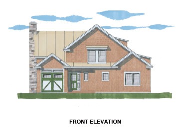 The Spencer (6106/ T00113)-Front Elevation