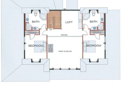 The Waterford (5971)- Second Floor Plan