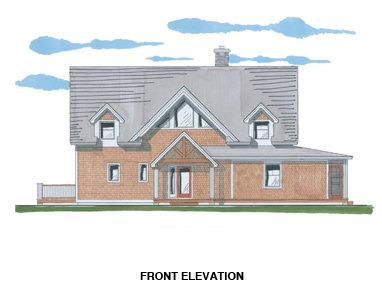 The Waterford (5971)- Front Elevation