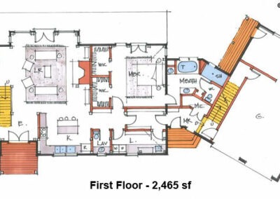 The Fiddle Creek(T00419)-First Floor Plan