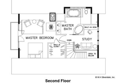 The Kingdom Cottage-Second Floor Plan