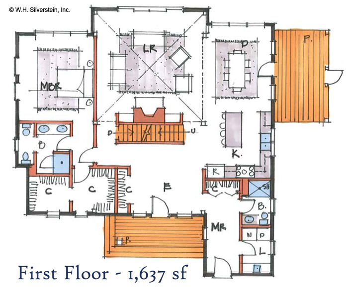 The Loon Island (T00437)- First Floor Plan