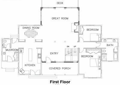 The Tuscan Tableau-First Floor Plan