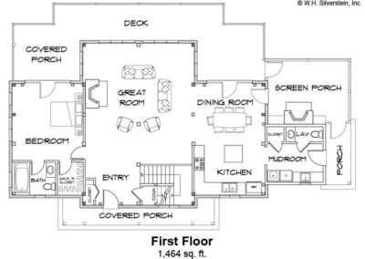 The Vineyard View-First Floor Plan