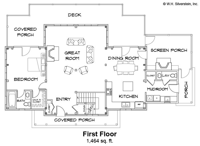 The Vineyard View-First Floor Plan