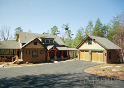 The Dry Creek, NC (T00250) exterior from driveway