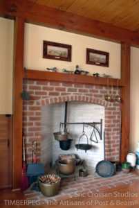 Chestertown, MD (4154) brick fireplace