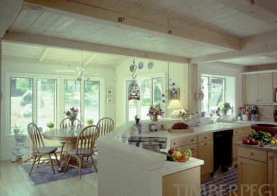 Lake Shore, NH (4226) kitchen looking onto dining room