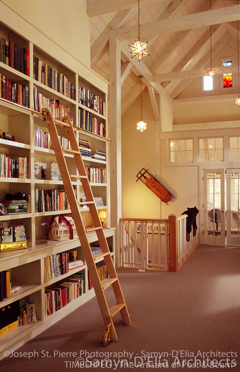 Waterville Valley library loft