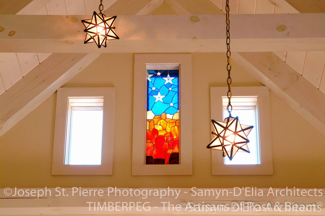 Waterville Valley stained glass