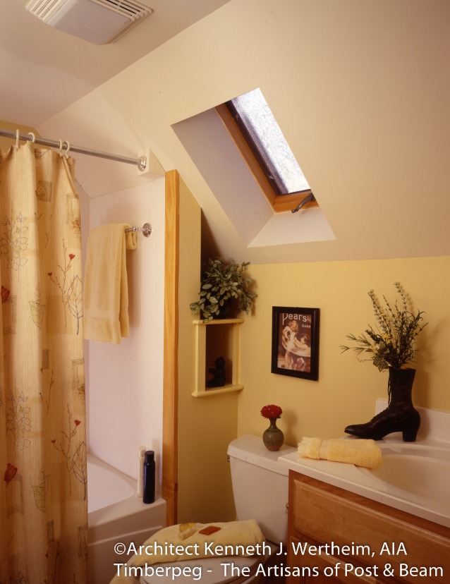 Montreat, NC (5424) bathroom with skylight