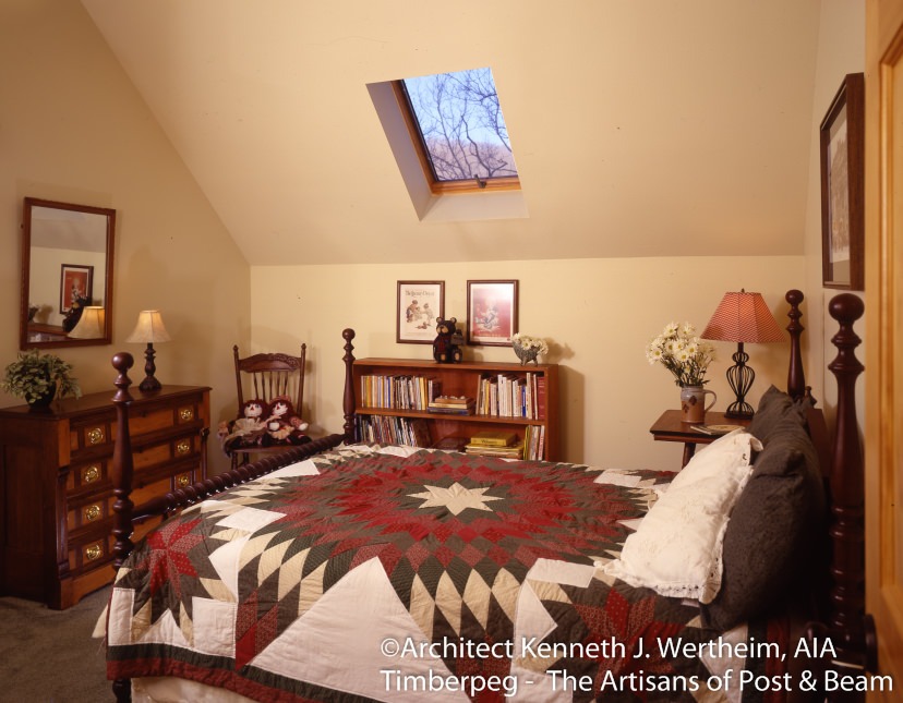 Montreat, NC (5424) bedroom with skylight