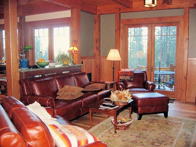 Jobs Peak, NV (5679) timber frame living room