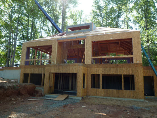 Contemporary Home Earlysville, VA (T00429) construction exterior