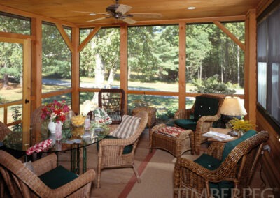 The Winhall Vermont (5969) screen porch