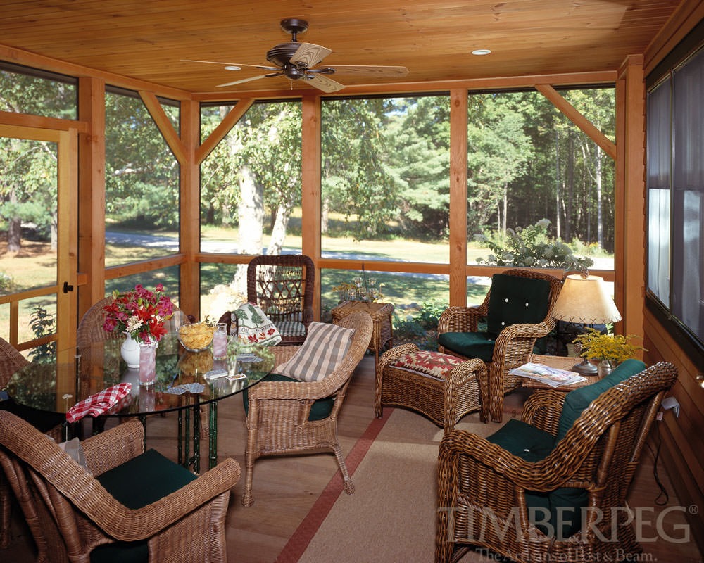 The Winhall Vermont (5969) screen porch