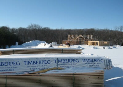 Southeast, WI (T00440) timber frame construction