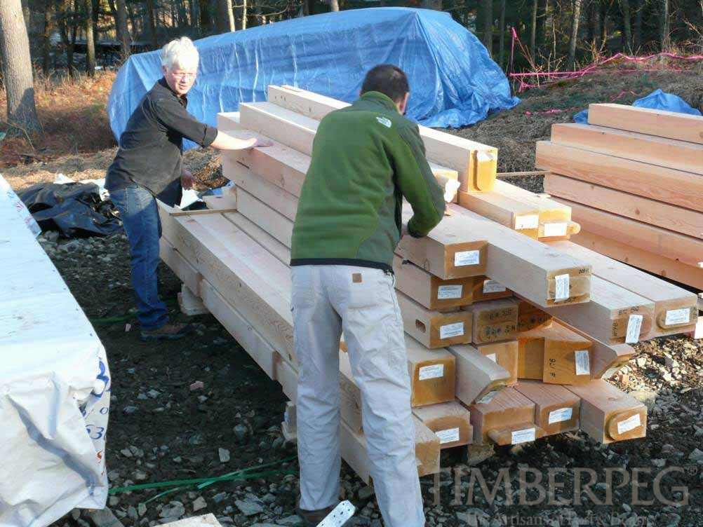 Arts & Crafts timber frame construction