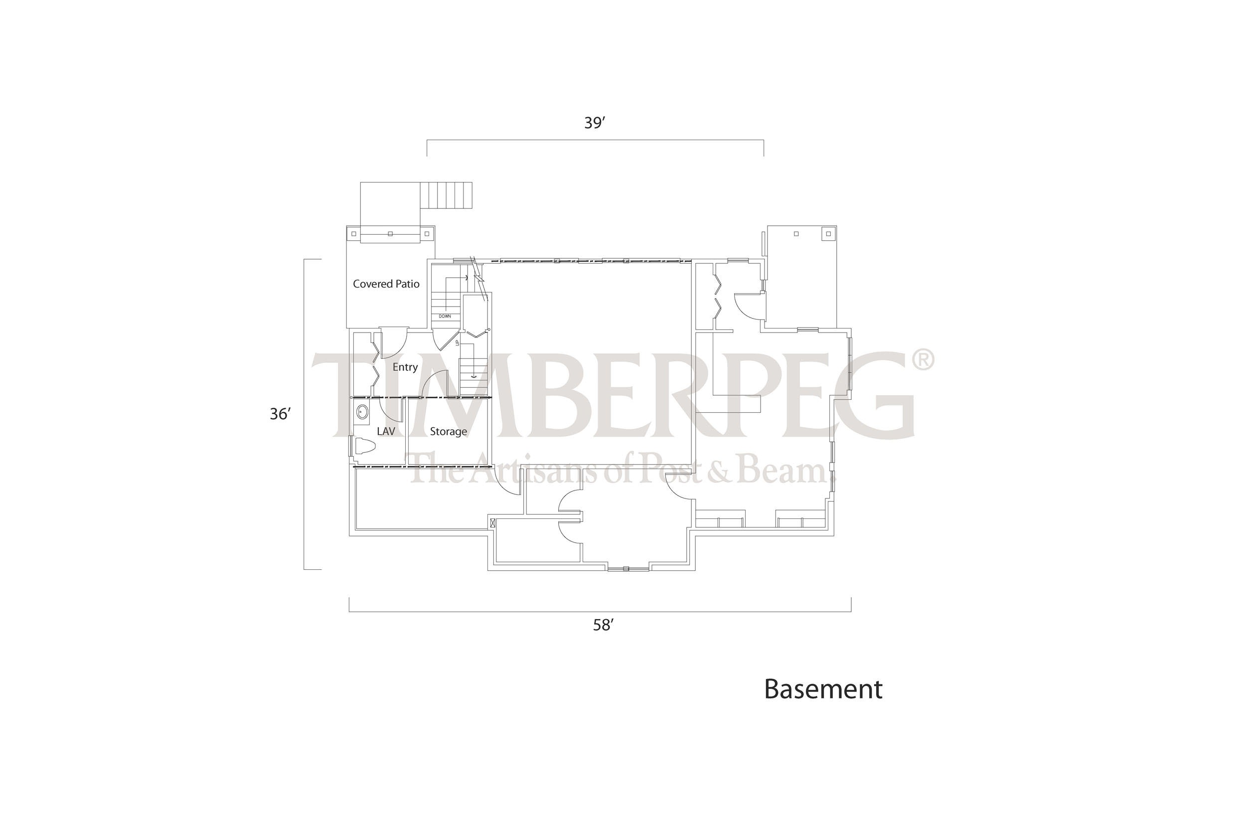 Whistler 3800 basement plan