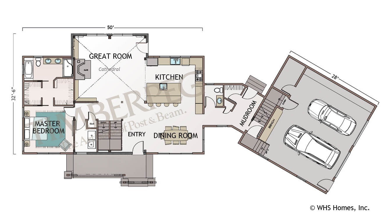 The Chester First Floor Plan