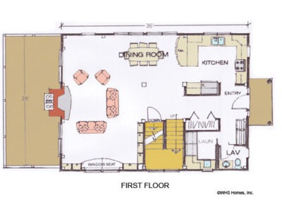 The Cottage II-FirstFloor Plan
