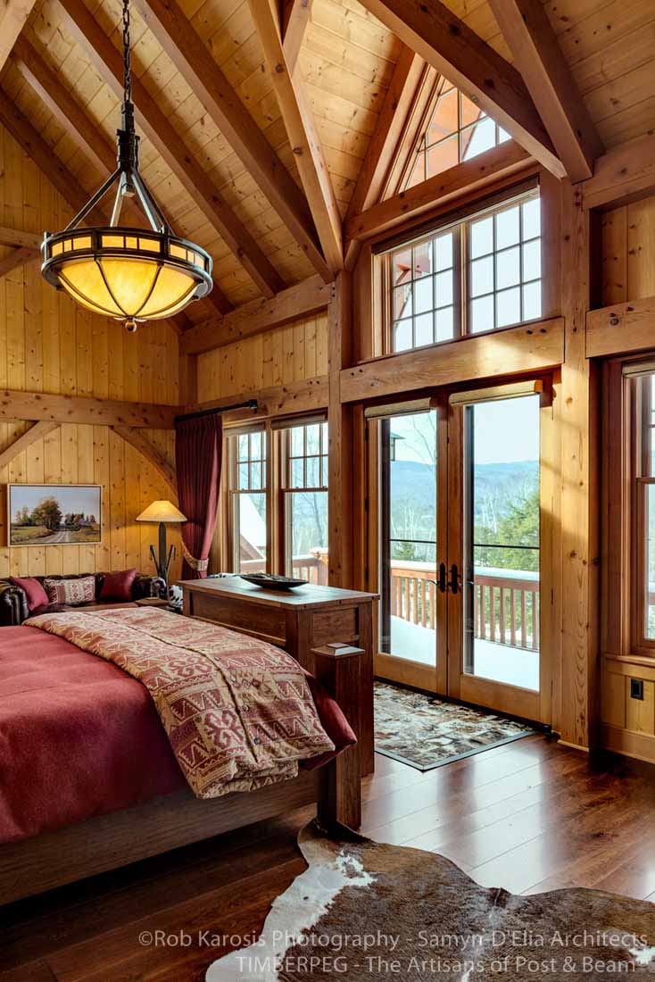 Loon Mountain Ski Home bedroom