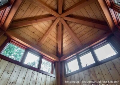 Leconte, Asheville, NC (5607) timber frame ceiling