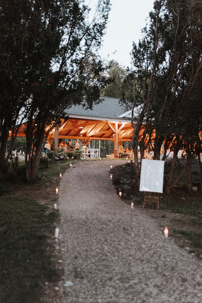 Event Pavilion at The Fells Estate and Gardens - Photo by Shelby Rose