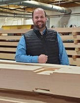 Timberpeg employee Mike Pollari