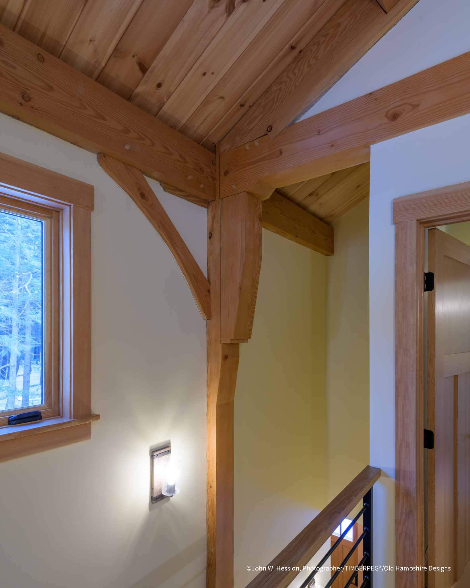 Party Barn and Guest House timber frame