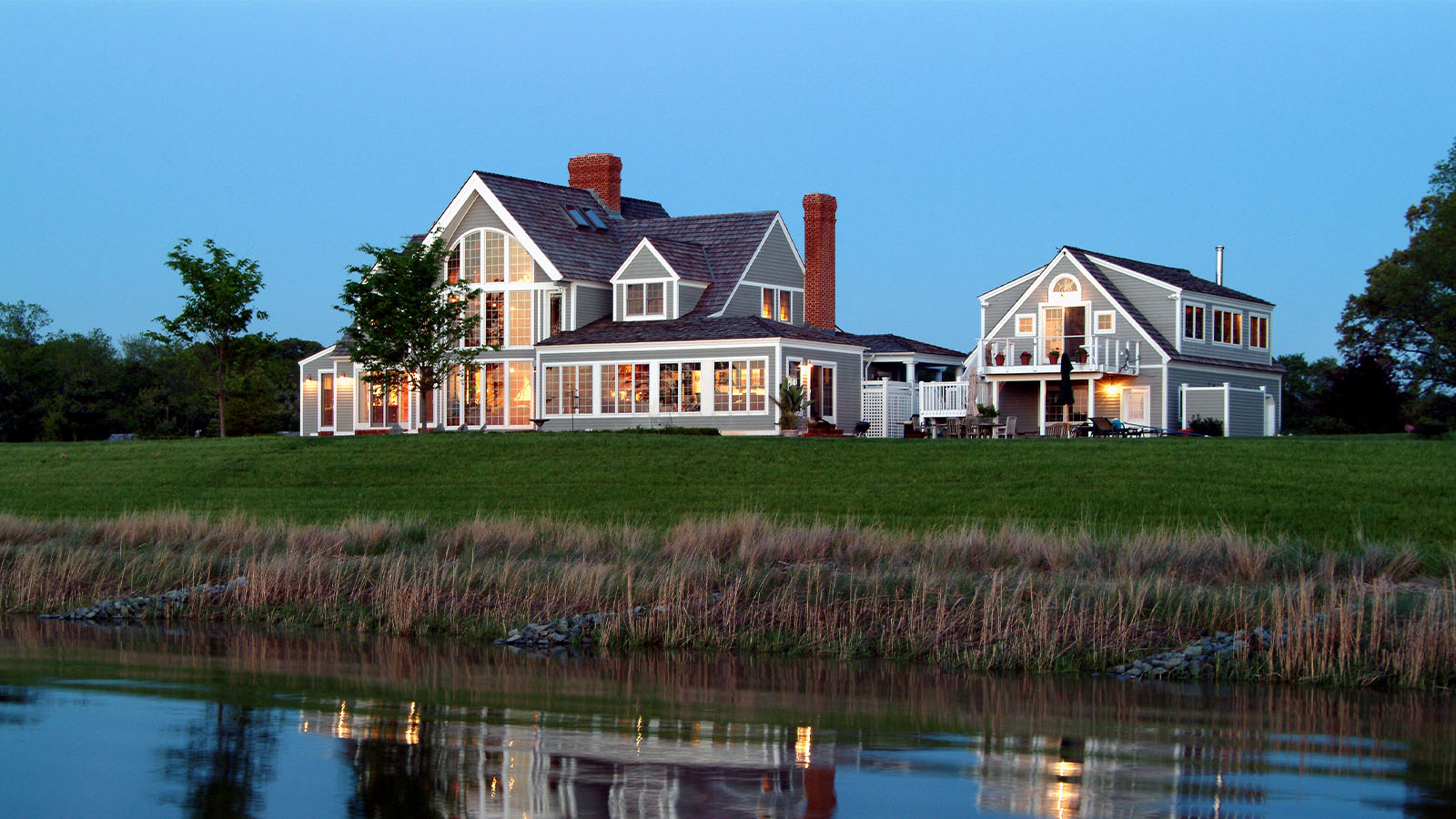 Chestertown, MD (4154) exterior view from water