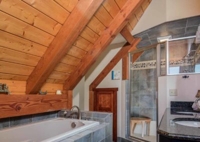Leconte Mountain Cottage Asheville, NC (5607) bathroom